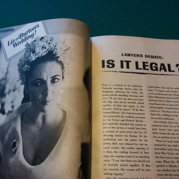Vintage June 1964 Photoplay magazine, Liz Taylor on cover. - Picture 5 of 8